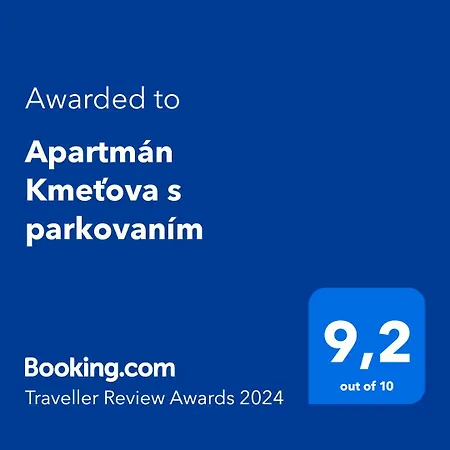 Kmetova So Sukromnym Parkovanim Zdarma, 5 Min Peso Do Centra Lejlighed *